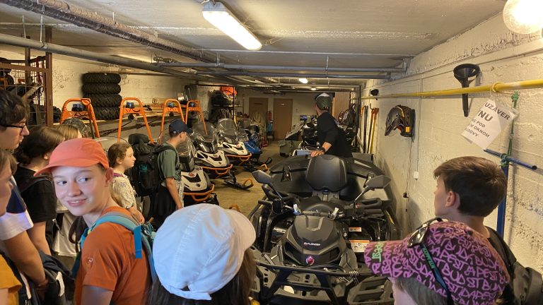 S turistickým krúžkom vo Vysokých Tatrách