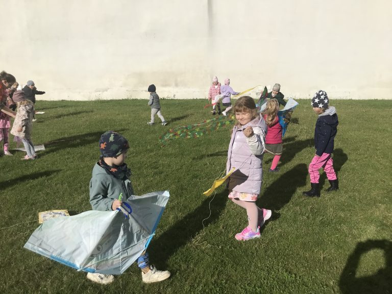 Šarkaniáda v materskej škole