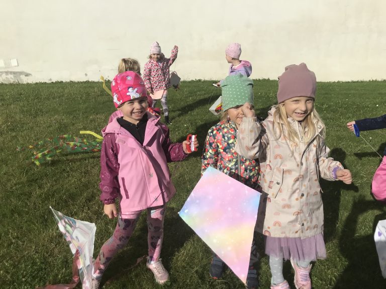 Šarkaniáda v materskej škole