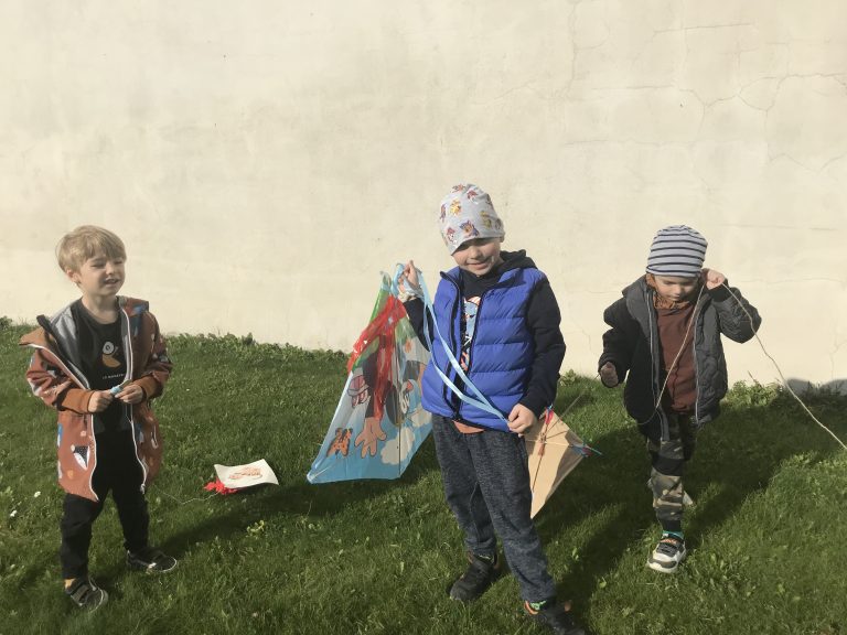 Šarkaniáda v materskej škole