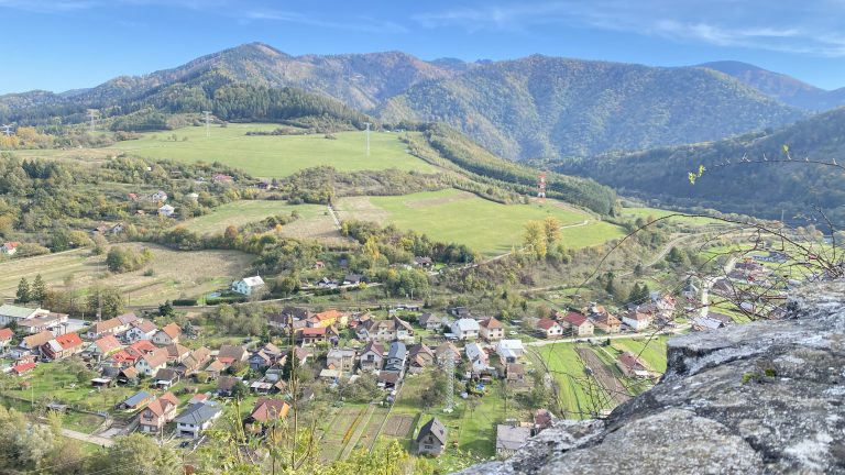 S turistickým krúžkom na hrad Strečno