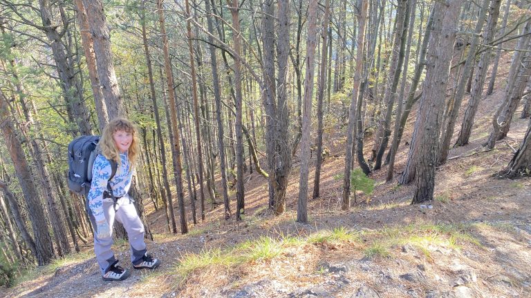 S turistickým krúžkom na hrad Strečno