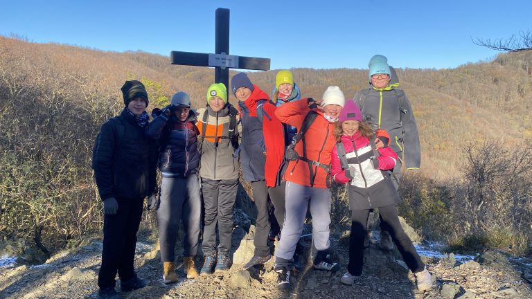 S turistickým krúžkom z Rače na hrad Pajštún