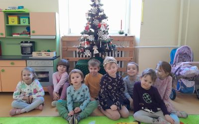 Žabky a Sovičky zdobia vianočný stromček