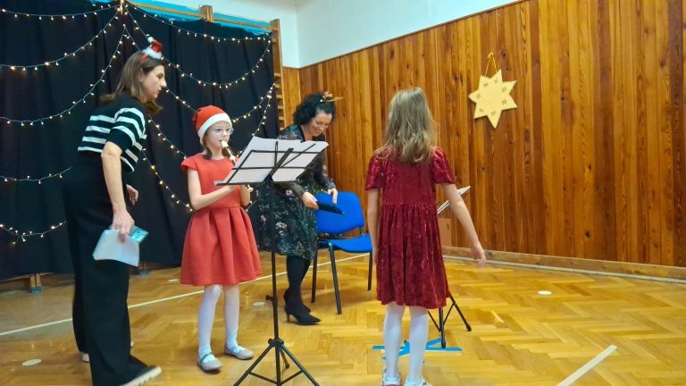 Vianočné besiedky na prvom stupni