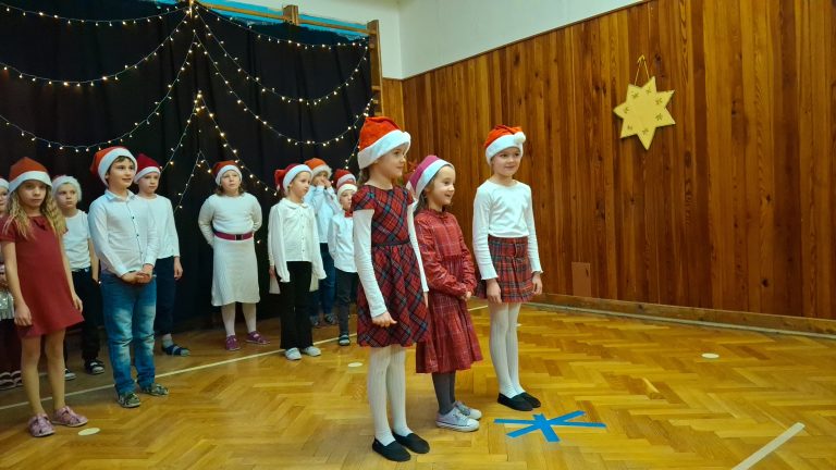 Vianočné besiedky na prvom stupni