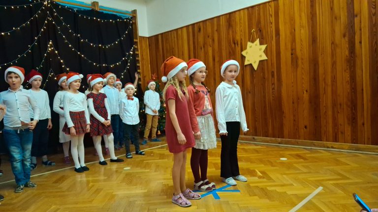 Vianočné besiedky na prvom stupni