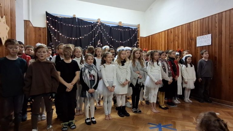 Vianočné besiedky na prvom stupni