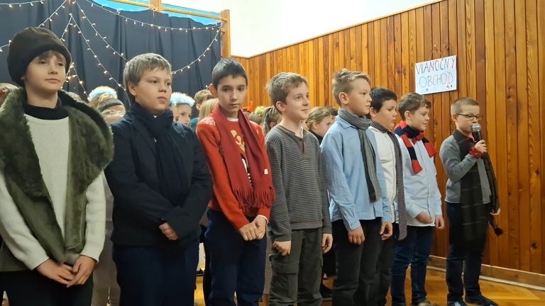 Vianočné besiedky na prvom stupni
