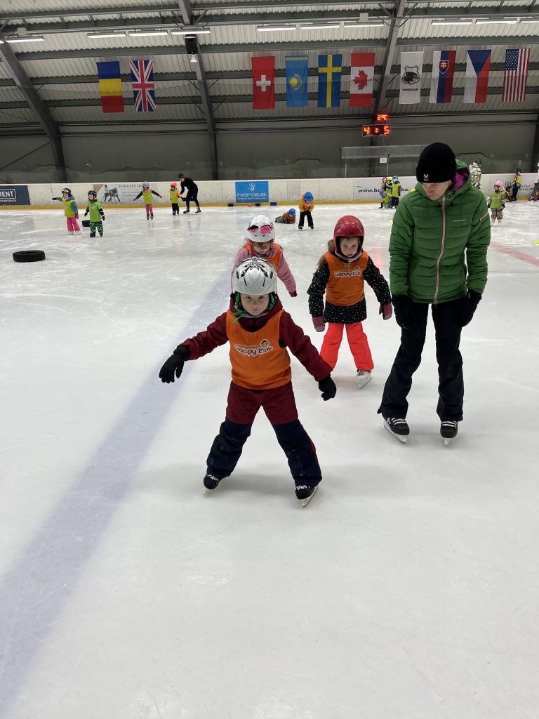 Sovičky na korčuliarskom výcviku