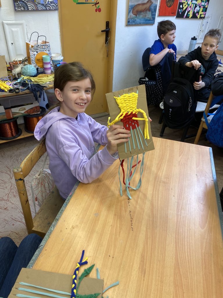 Centrum voľného času – tkanie