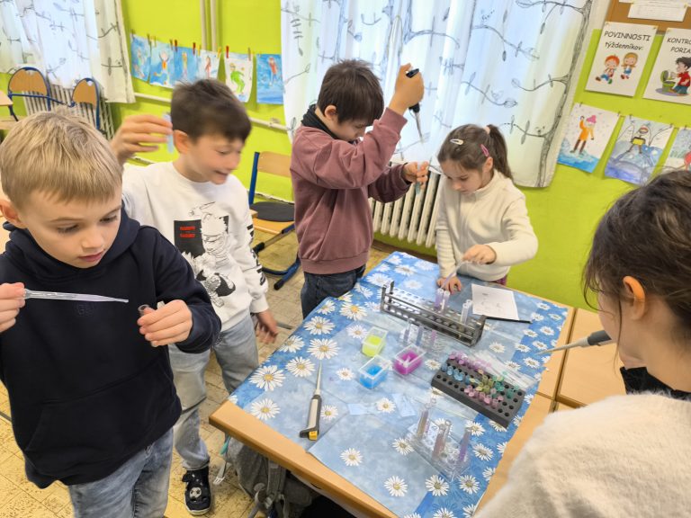 Vedecké dielničky v 2.A