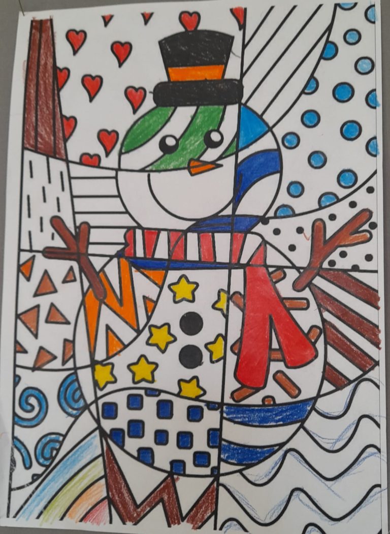 Januárové zimné výtvory