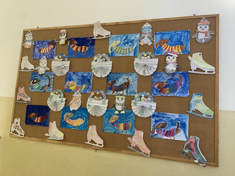 Januárové zimné výtvory