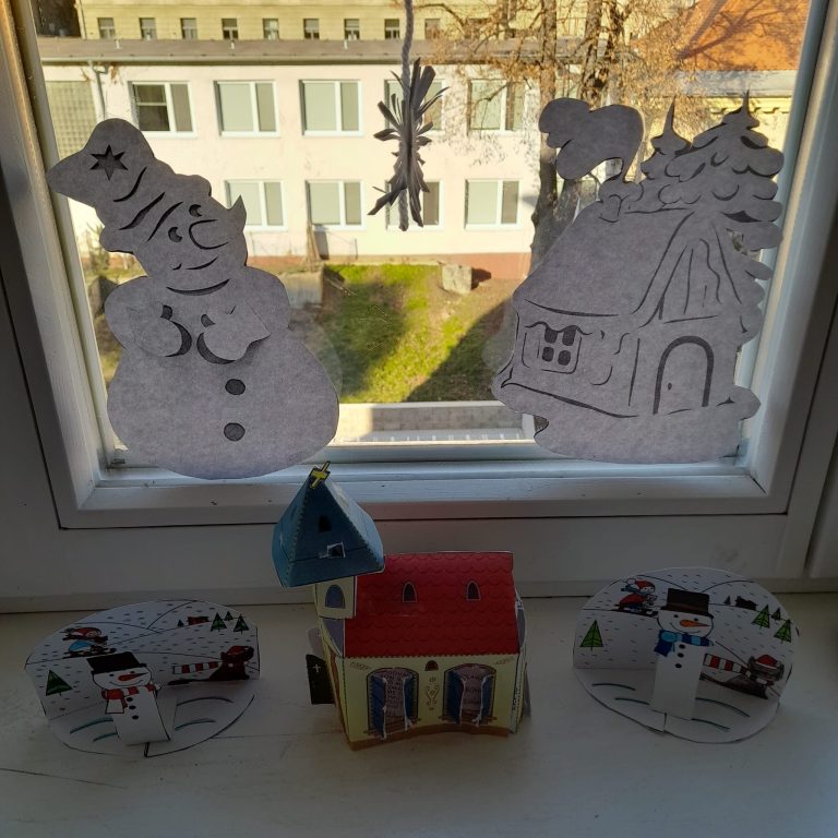 Januárové zimné výtvory