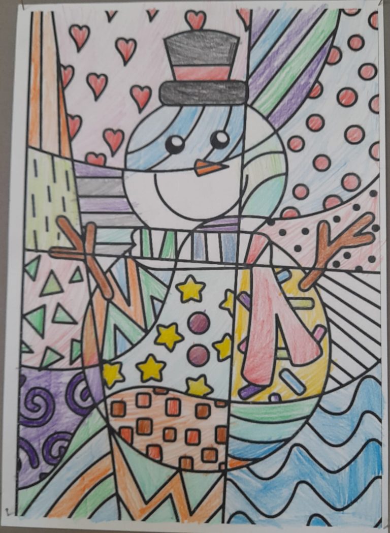 Januárové zimné výtvory