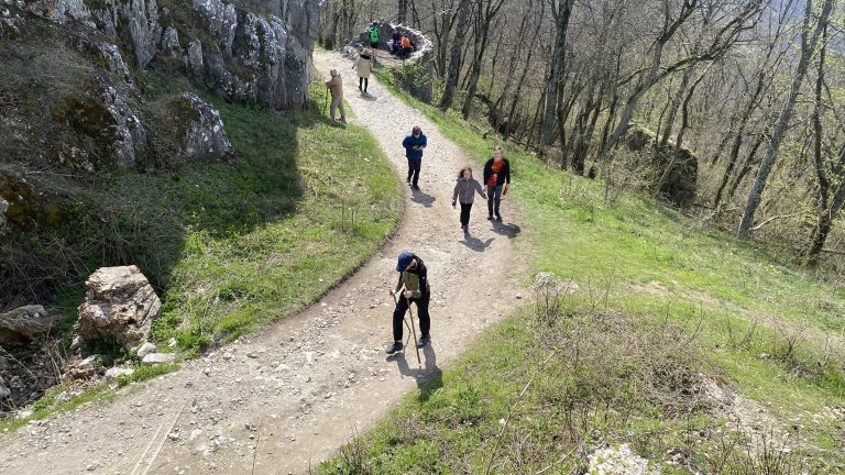 S turistickým krúžkom na hrad Tematín