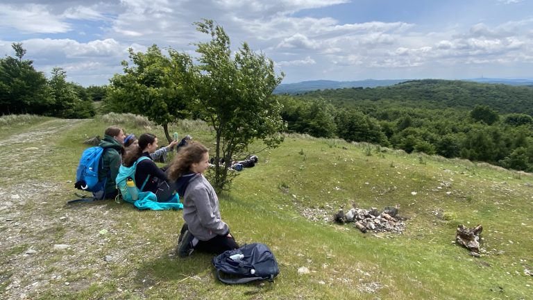 S turistickým krúžkom na Limbašskej 50-ke