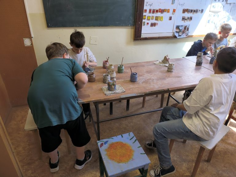 Keramika v CVČ – 2.A