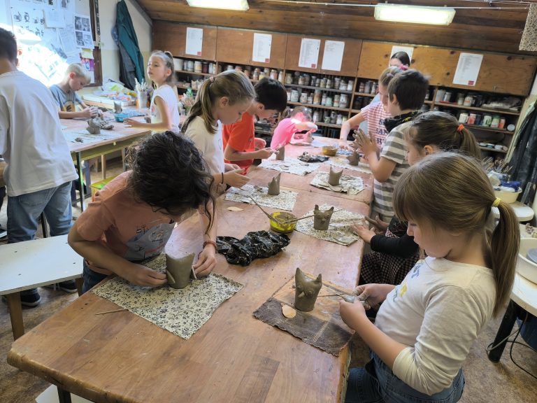 Keramika v CVČ – 2.A