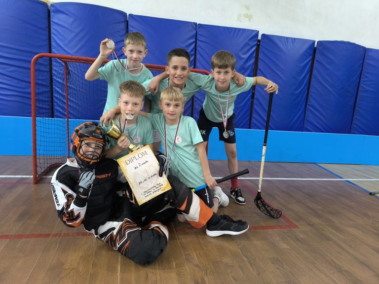 Staromestská liga vo florbale – 2. miesto mladších žiakov