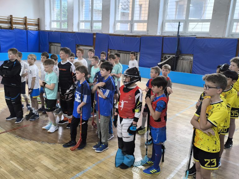 Staromestská liga vo florbale – 2. miesto mladších žiakov