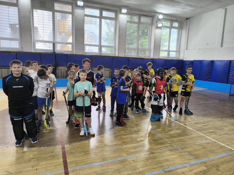 Staromestská liga vo florbale – 2. miesto mladších žiakov