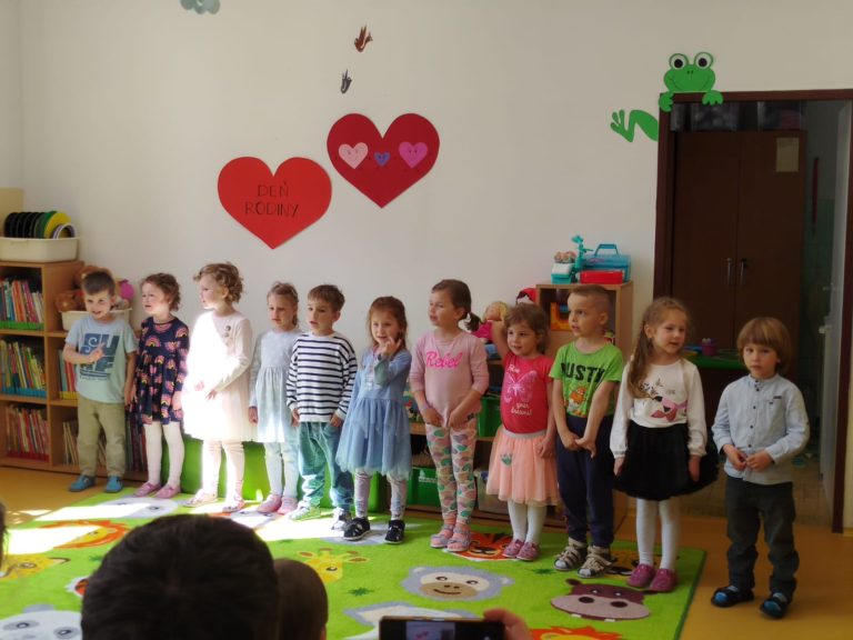 Žabky oslávili Medzinárodný deň rodiny