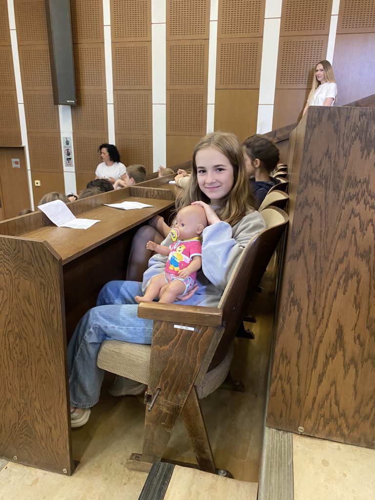 Návšteva oddelenia pre predčasne narodené deti