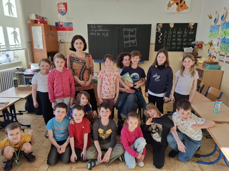 Čítanie s rodičmi v 2.B – projekt