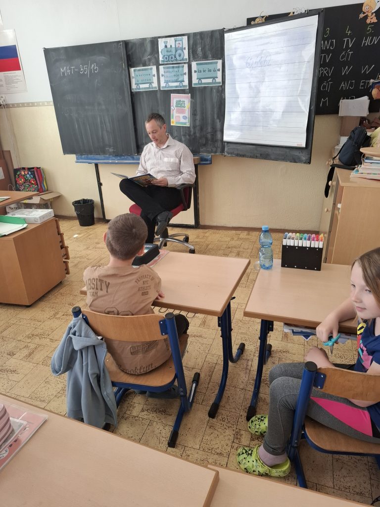 Čítanie s rodičmi v 2.B – projekt