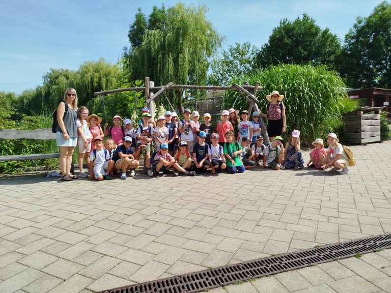 Koncoročný výlet prvákov do Ekoparku v Piešťanoch