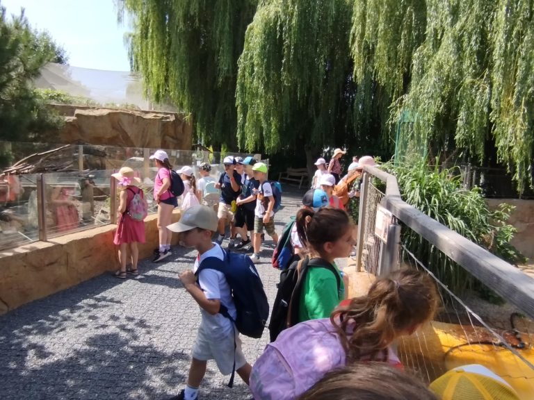 Koncoročný výlet prvákov do Ekoparku v Piešťanoch