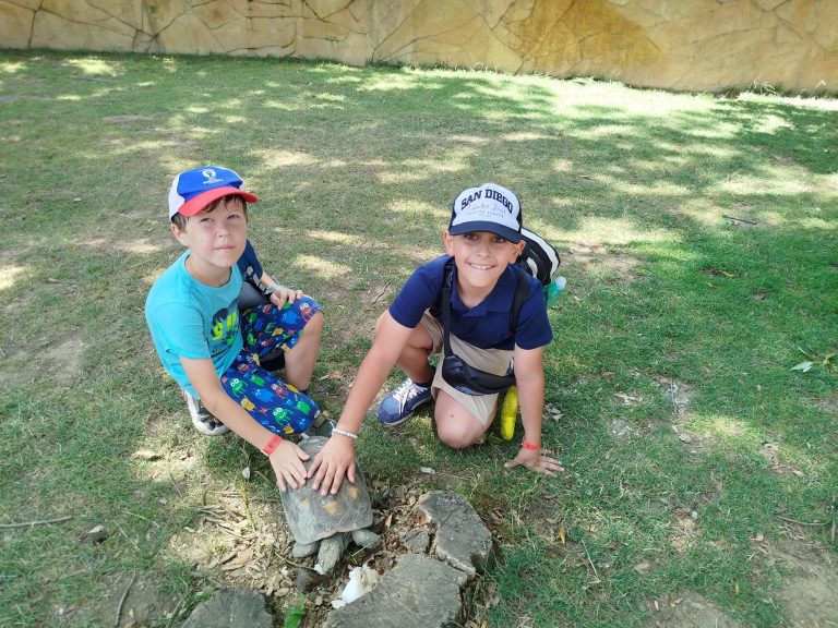 Koncoročný výlet prvákov do Ekoparku v Piešťanoch