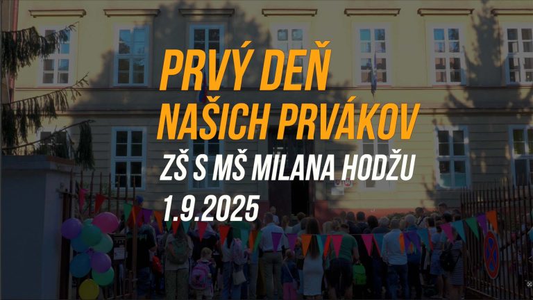 1. deň našich prvákov 2025
