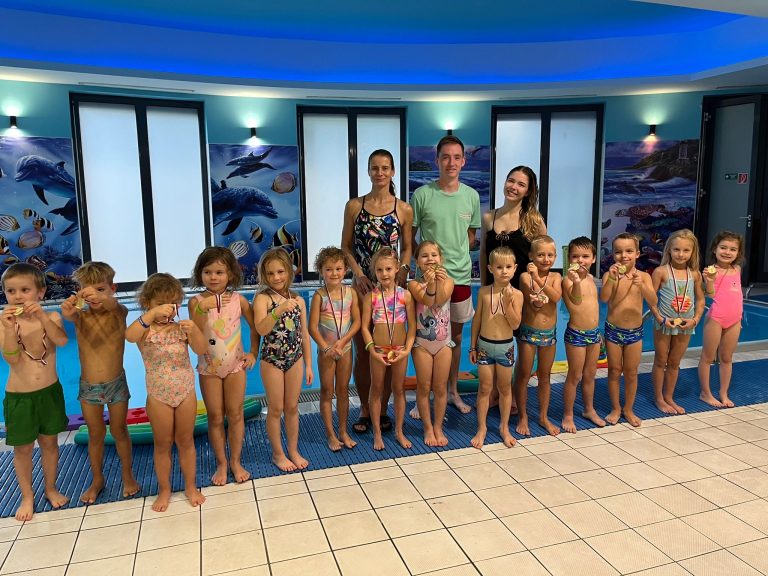 Plavecký výcvik našich škôlkarov