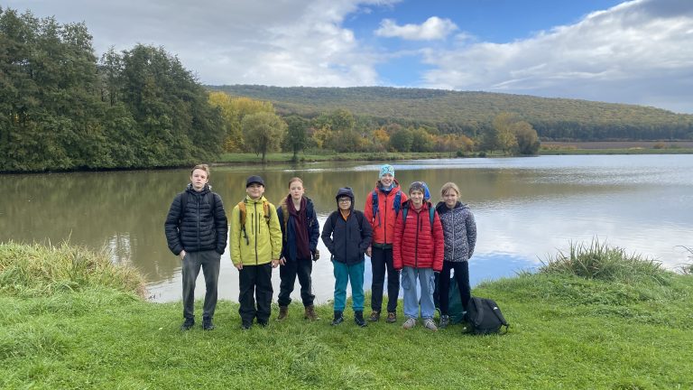 S turistickým krúžkom v pohorí Tribeč