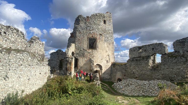 S turistickým krúžkom v pohorí Tribeč