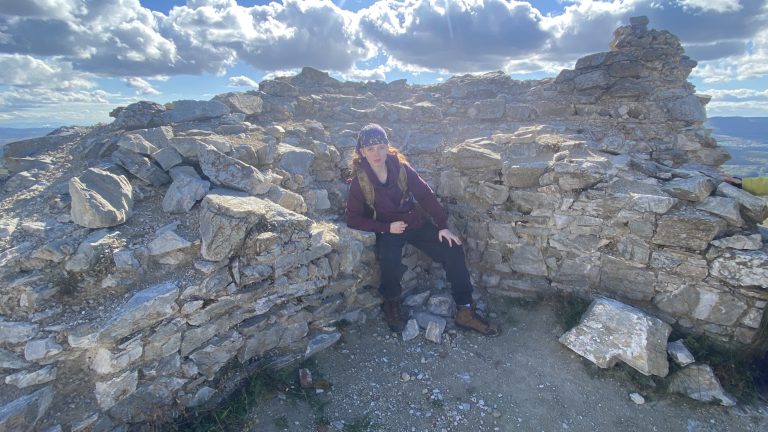 S turistickým krúžkom v pohorí Tribeč