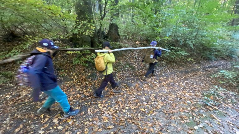 S turistickým krúžkom v pohorí Tribeč