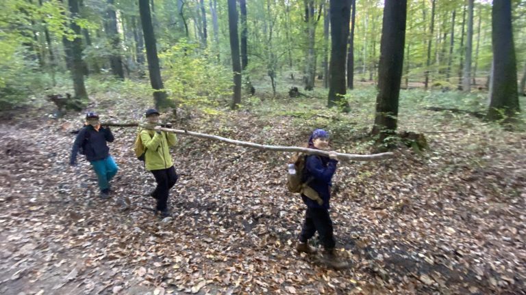 S turistickým krúžkom v pohorí Tribeč
