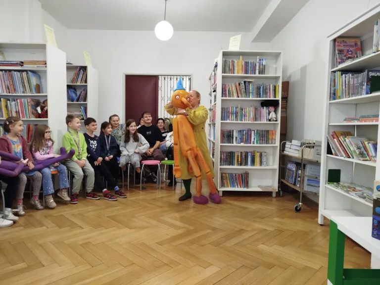Divadelné bábkové predstavenie v Staromestskej knižnici