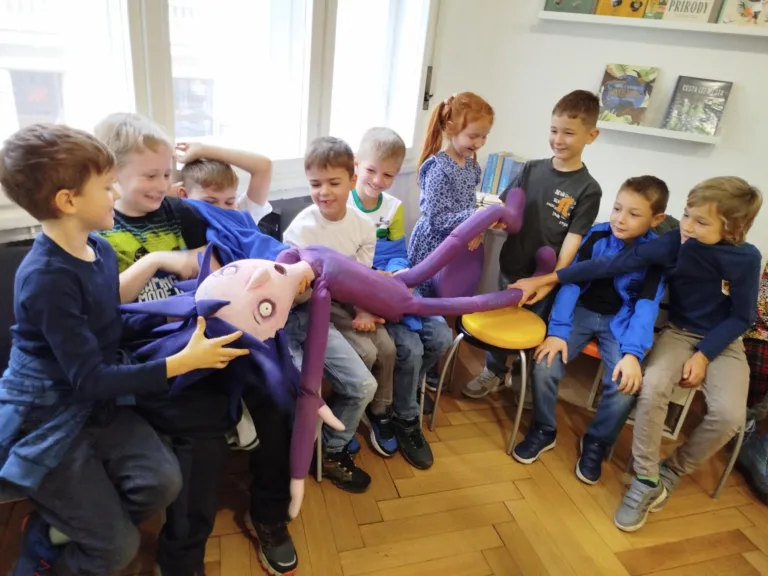 Divadelné bábkové predstavenie v Staromestskej knižnici