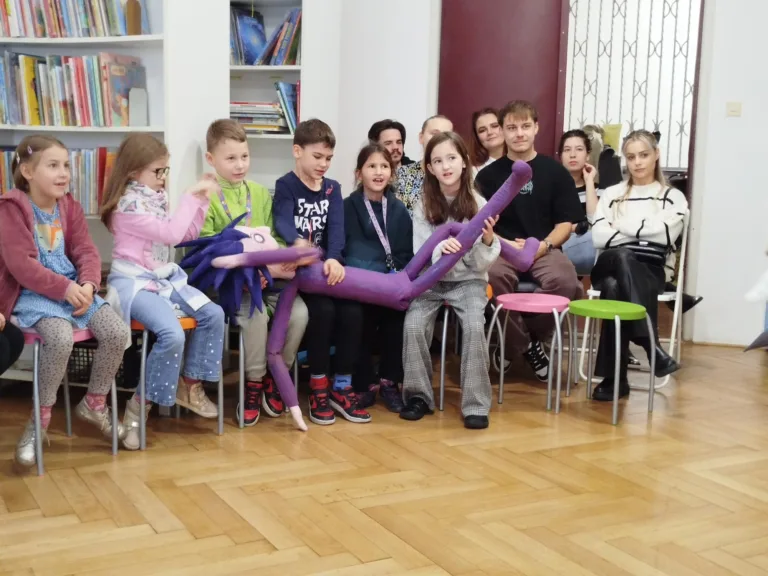 Divadelné bábkové predstavenie v Staromestskej knižnici