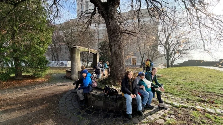 S turistickým krúžkom zo Slovenska do Maďarska. Vianočné trhy v Ostrihome.