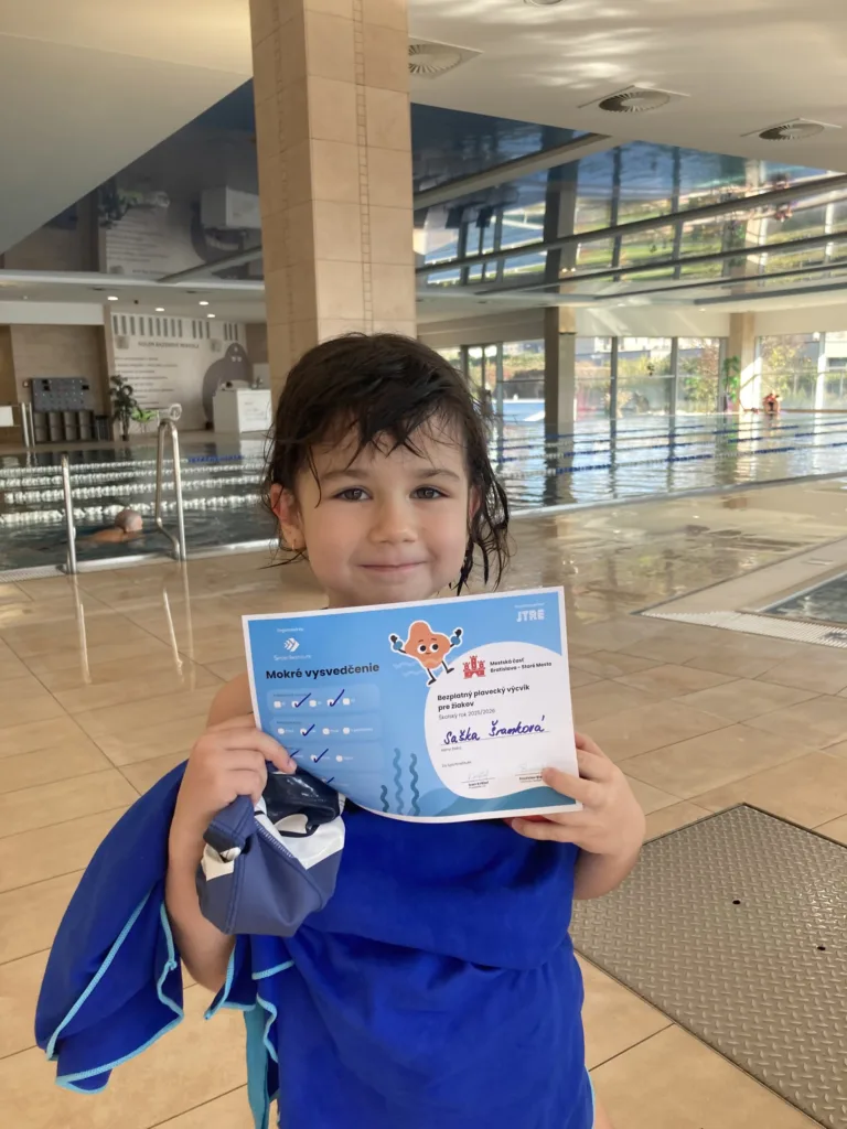 Bezplatný plavecký kurz v Bazéne Central