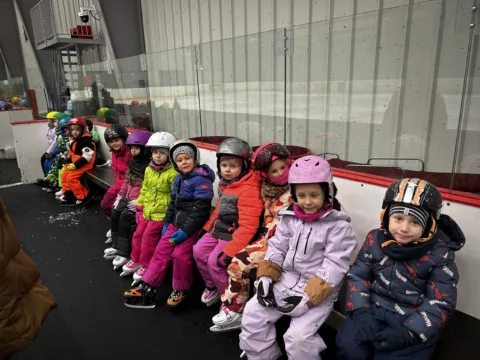 Korčuliarsky výcvik starších škôlkarov