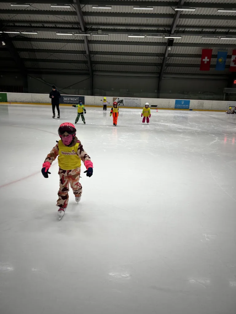 Korčuliarsky výcvik starších škôlkarov