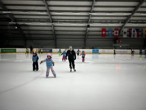 Korčuliarsky výcvik starších škôlkarov