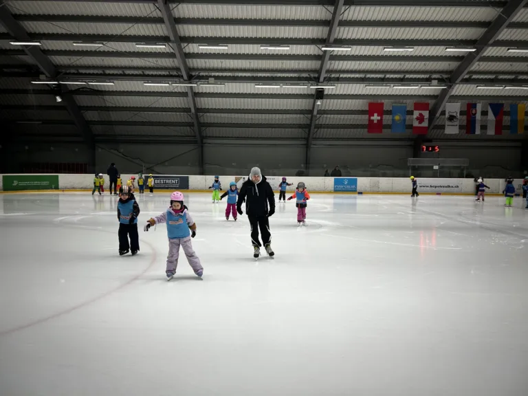 Korčuliarsky výcvik starších škôlkarov